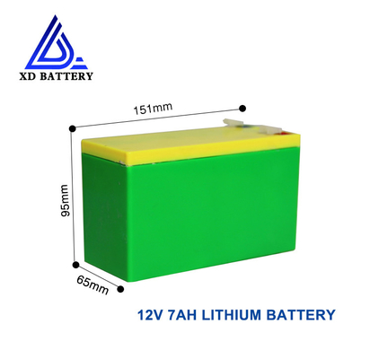 Pin Lifepo4 có thể sạc lại tùy chỉnh 12v 7ah lithium 9000 Vòng đời