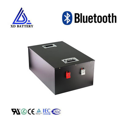 Chu kỳ sâu Bluetooth 48v 150ah Pin Lithium Ion OEM / ODM Silk cho giao thông